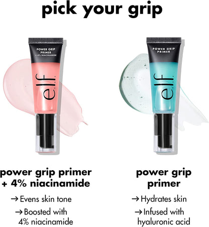 e.l.f. Cosmetics Power Grip Primer – Hydrating Gel-Based Primer for Smoothing Skin & Long-Lasting Makeup, 0.811 Fl Oz