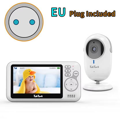 4.3 Inch Wireless Video Baby Monitor Mother Kids Survaillance Camera Auto Night Vision Two Way Audio Nanny Babysitter