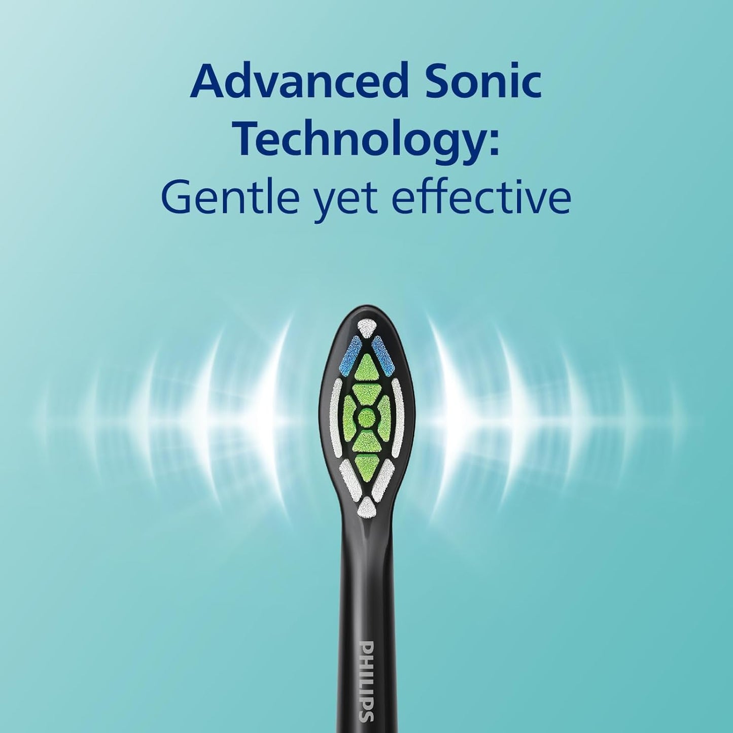 Sonicare ProtectiveClean 4300 Electric Toothbrush, Innovative Technology: Equipped with a pressure sensor to protect gums and an integrated timer for optimal brushing duration.